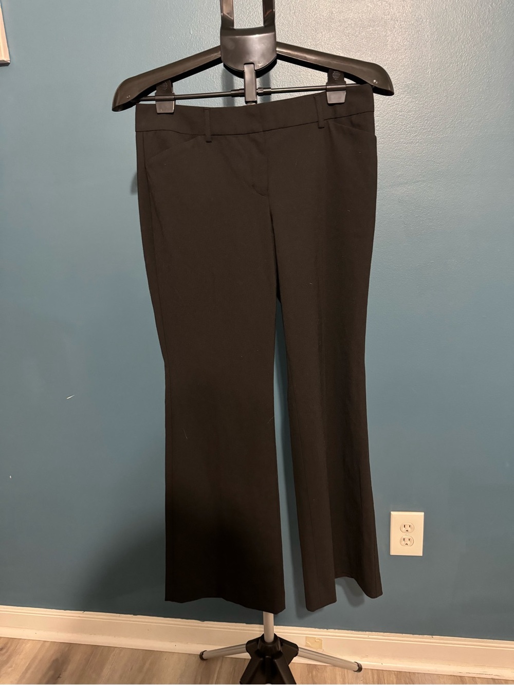 Express Black Boot-Cut Dress Pants